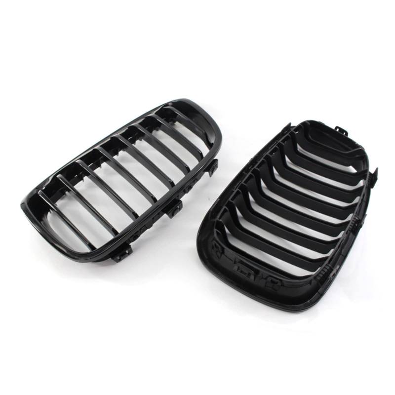 1 Paar Auto Front Stoßstange Kühlergrill Niere Ersatz Gitter Für 1 Serie F20 F21 116i 118i 2012 2013 2014 Front Grill Kühlergitter Auto Kühlergrill Frontgrill(A) von Bpjikxf