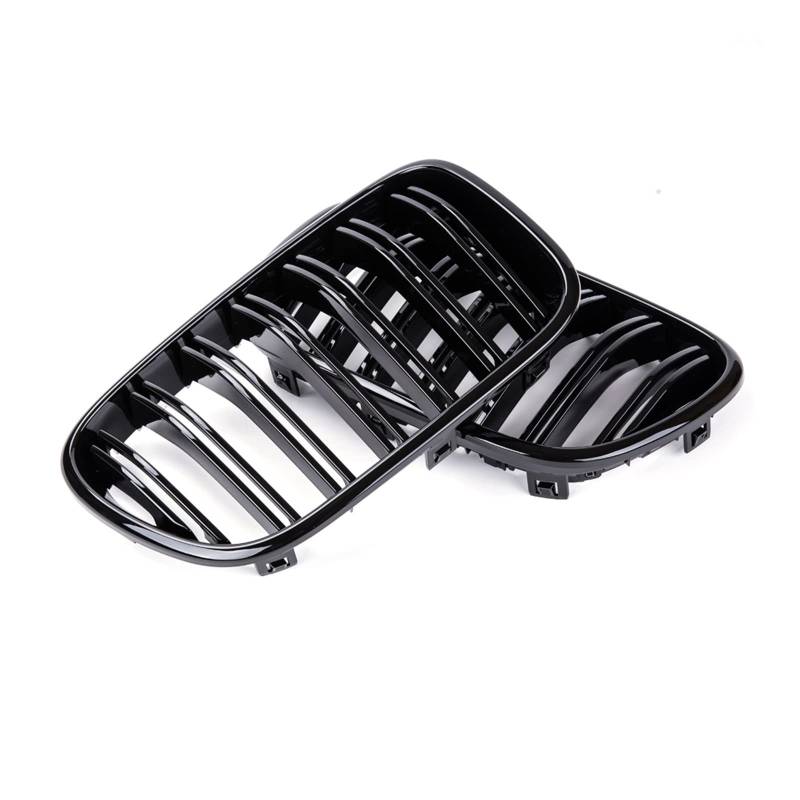 1 Paar Frontnierengitter Für X3 F25 2010 2011 2012 2013 Ersatz-Racing-Frontstoßstangengitter Auto-Styling Frontgrill Kühlergitter Auto Kühlergrill Frontgrill(Gloss Black) von Bpjikxf