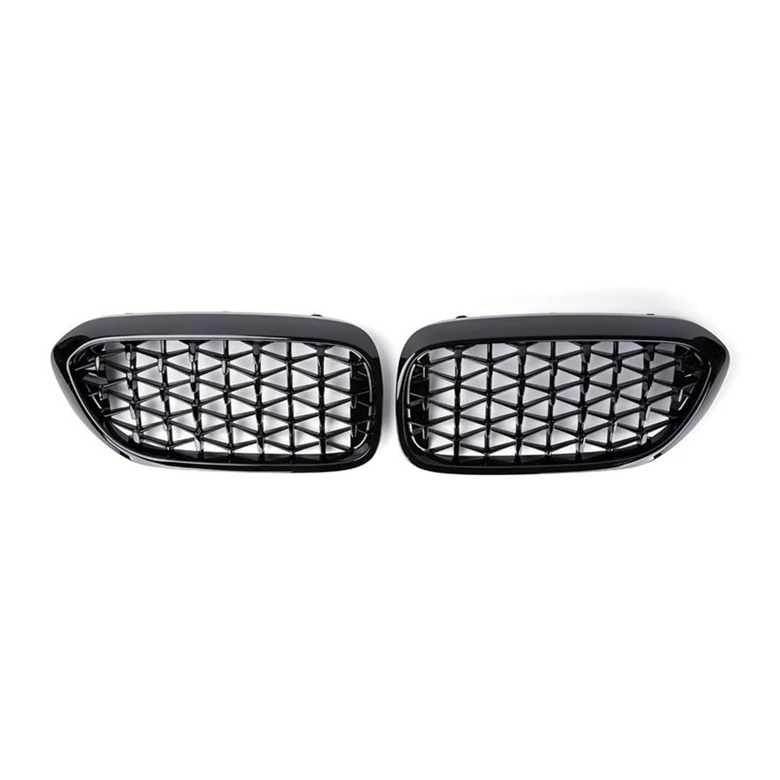 1 Paar Für 5 Series G30 G38 2017 2018 2019 2020 Auto Vorderen Stoßfänger Nierengrill Grill Diamant Meteor Stil Auto Zubehör Kühlergitter Auto Kühlergrill Frontgrill(Gloss Black) von Bpjikxf