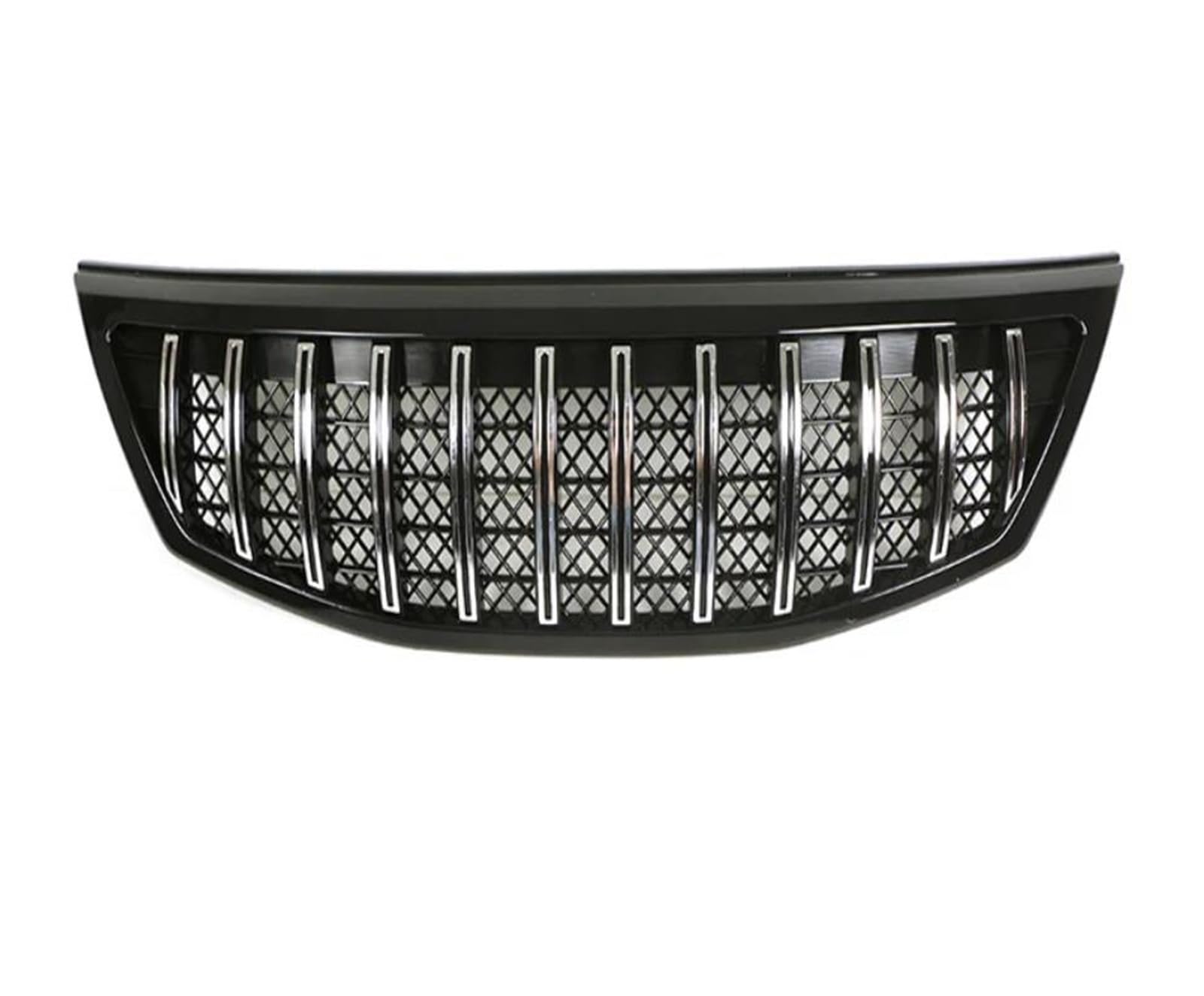 ABS Kühlergrill Auf Auto Vorderen Stoßfänger Für KIA Für Sorento 2009-2015 Modifizierte Racing Grille Zubehör Dekorative Kühlergitter Auto Kühlergrill Frontgrill(09-12 Silver) von Bpjikxf