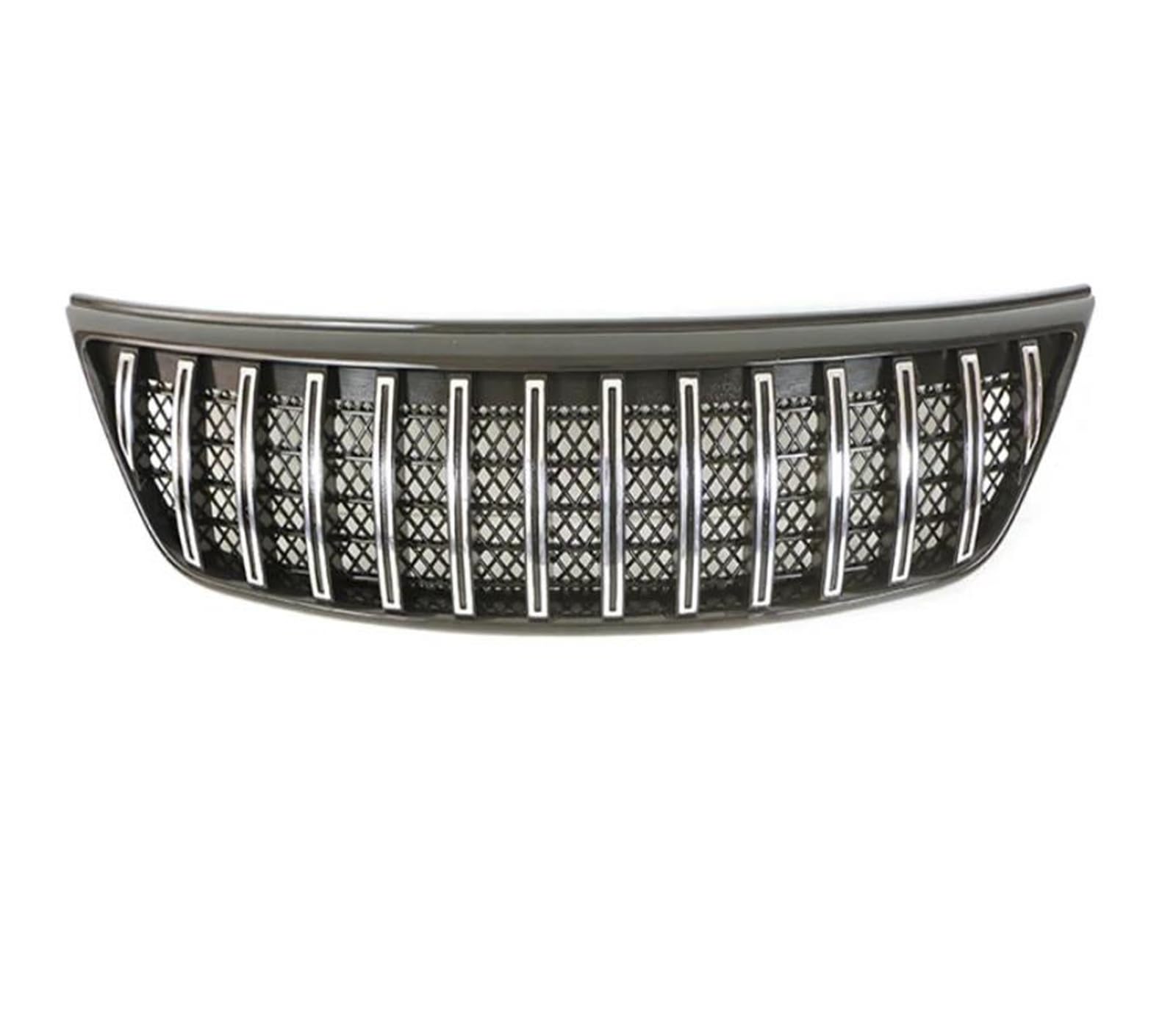 ABS Kühlergrill Auf Auto Vorderen Stoßfänger Für KIA Für Sorento 2009-2015 Modifizierte Racing Grille Zubehör Dekorative Kühlergitter Auto Kühlergrill Frontgrill(13-15 Silver) von Bpjikxf