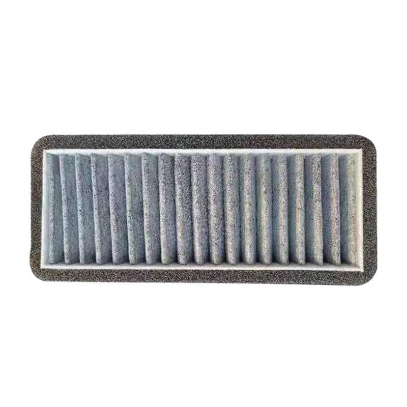 ABS-Kunststoff Schützen Und Filtern Für Tesla Für Modell 3 2021 Klimaanlage Einlass Lufteinlassgitter Schutzhülle Kühlergitter Auto Kühlergrill Frontgrill(Internal Filter) von Bpjikxf