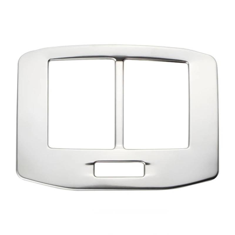 Auto Aufkleber Trim Cover Für VW Für T-ROC Für Troc 2017 2018 2019 2020 2021 2022 Edelstahl Auto Hinten AC Vent Outlet Rahmen Abdeckung Trim Aufkleber Auto Interieur Zubehör von Bpjikxf
