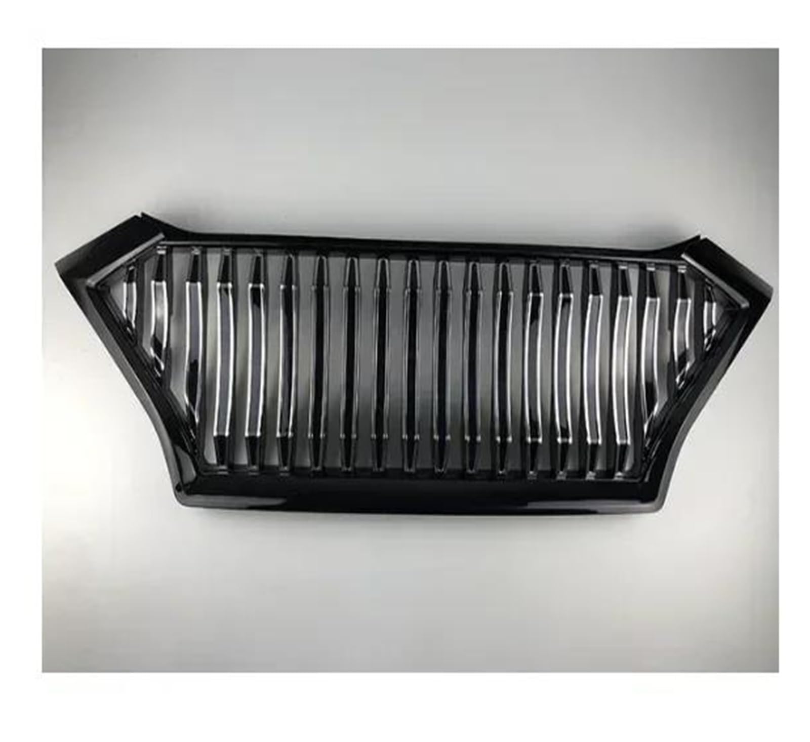 Auto Front GT Racing Grille Kühlergrill Für Hyundai Für Tucson 2019 2020 2021 2022 Auto Zubehör ABS Grille Gloosy Kühlergitter Auto Kühlergrill Frontgrill(Silber) von Bpjikxf