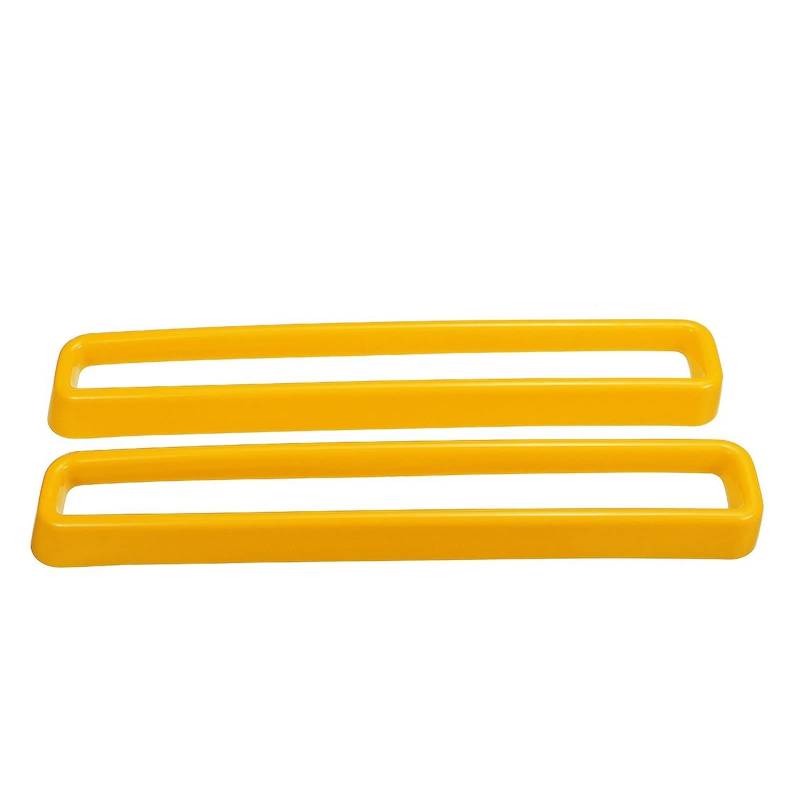 Auto Front Upper Grill Grille Insets Zierabdeckung Grille Rahmenschutz Für Dodge Für Challenger 2015 2016 2017 2018 2019 2020 Kühlergitter Auto Kühlergrill Frontgrill(Gelb) von Bpjikxf