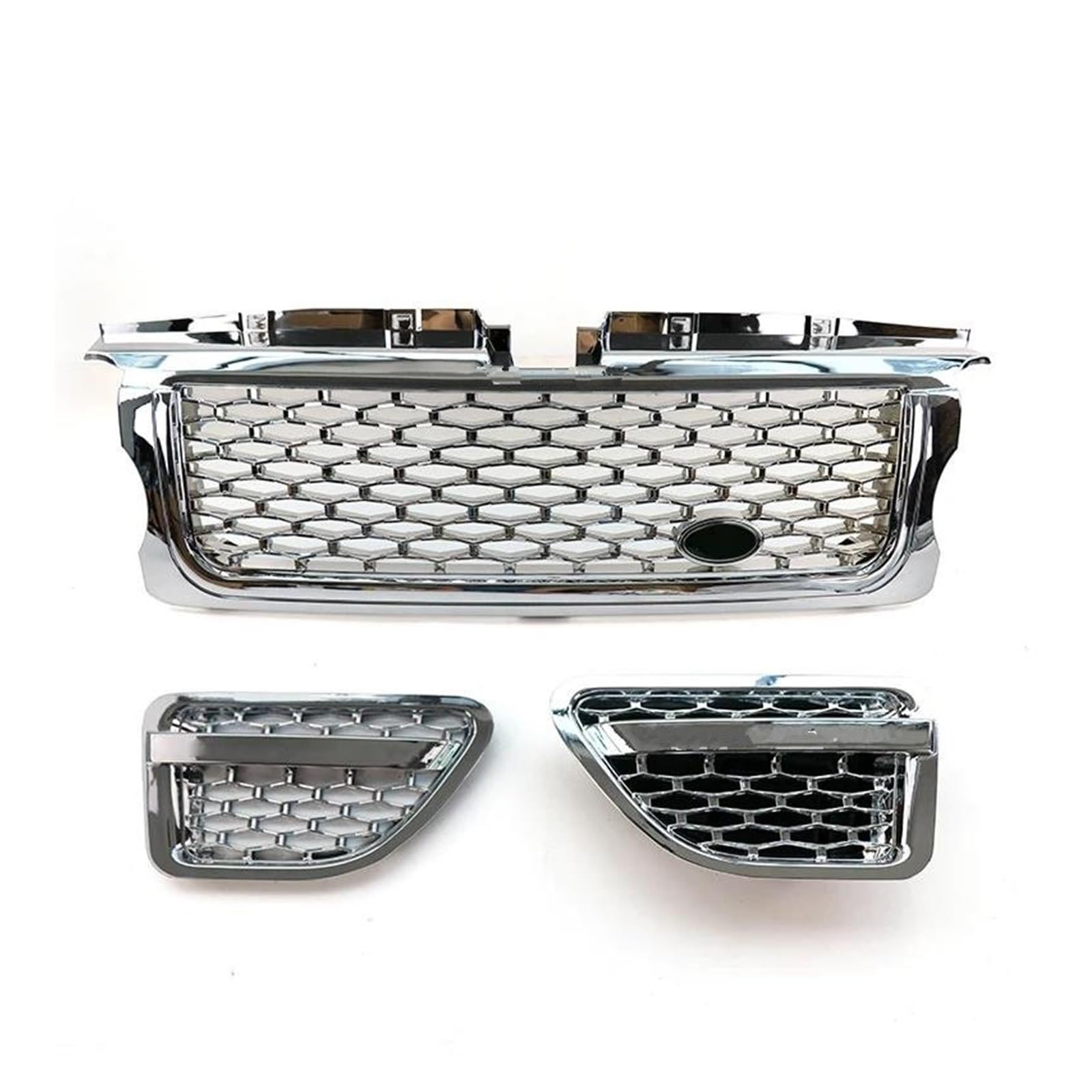 Auto-Frontgrill-Grill-Netz-Auto-Kühler Für Land Für Rover Für Range Für Rover Für Sport 2005-2006 2007 2008 2009 L320 ABS Kühlergitter Auto Kühlergrill Frontgrill(Plating a Set) von Bpjikxf