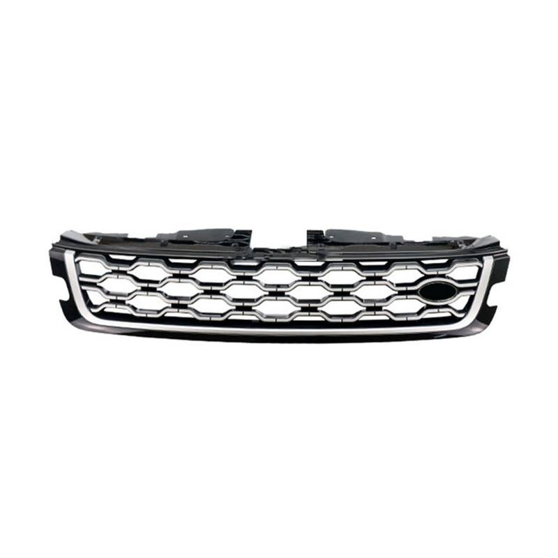 Auto Frontstoßstangengrill Für Range Für Rover Für Evoque Style 2020 2021 2022 Frontgrill L551 Autozubehör Kühlergitter Auto Kühlergrill Frontgrill(Silber) von Bpjikxf