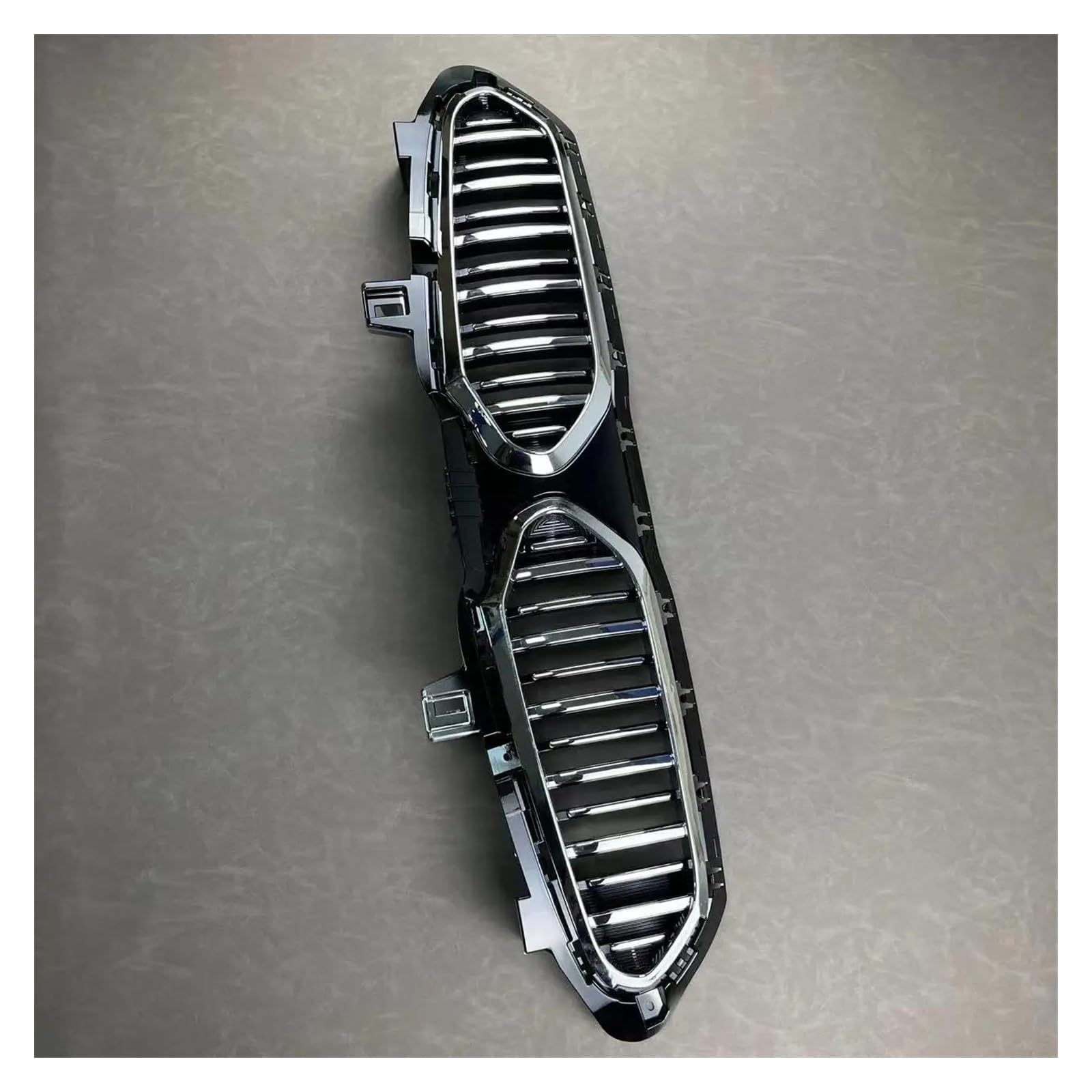 Auto Grill Grille Für KIA Für Cerato 2022 Front Grille Grille Schwarz Oder Silber Vorne Niere ABS Kühlergitter Auto Kühlergrill Frontgrill(Silber) von Bpjikxf