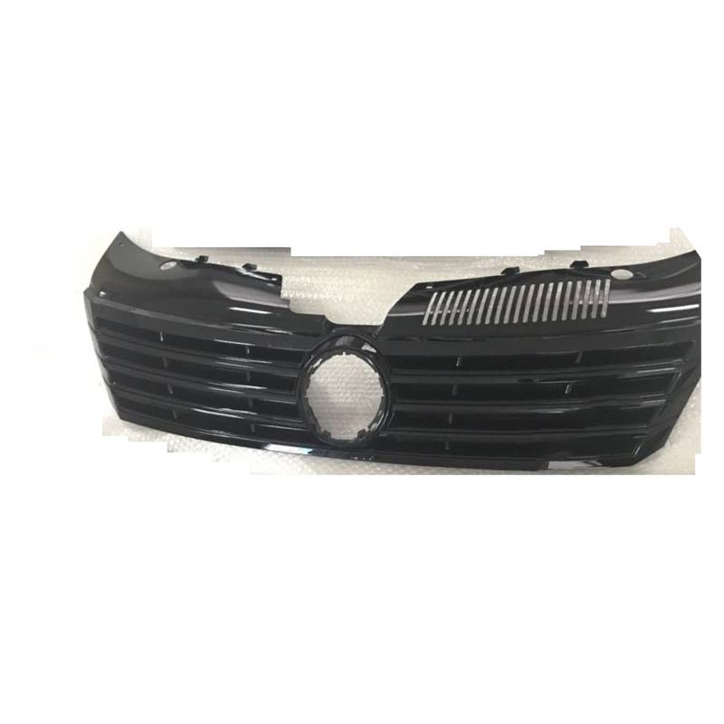 Auto-Mittelgrill Frontstoßstange Mesh Grill Kühlergrills Für VW Für Passat CC 2013 2014 2015 2016 2017 Frontgrill Kühlergitter Auto Kühlergrill Frontgrill(Glossy Black) von Bpjikxf