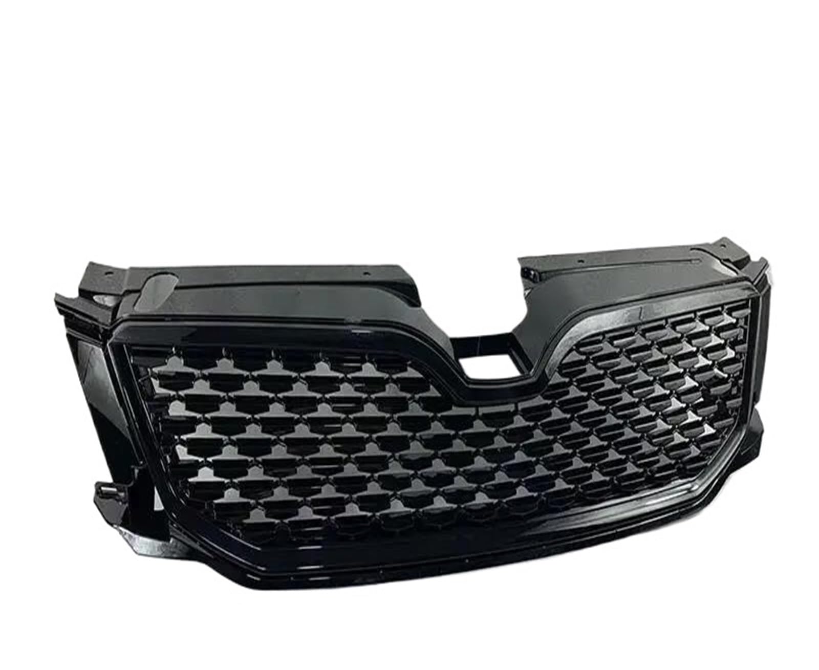 Autozubehör ABS-Material Upgrade Frontgrill Für Skoda Für Octavia Grille 2014-2017 2016 2015 2014 Kühlergitter Auto Kühlergrill Frontgrill(Schwarz) von Bpjikxf