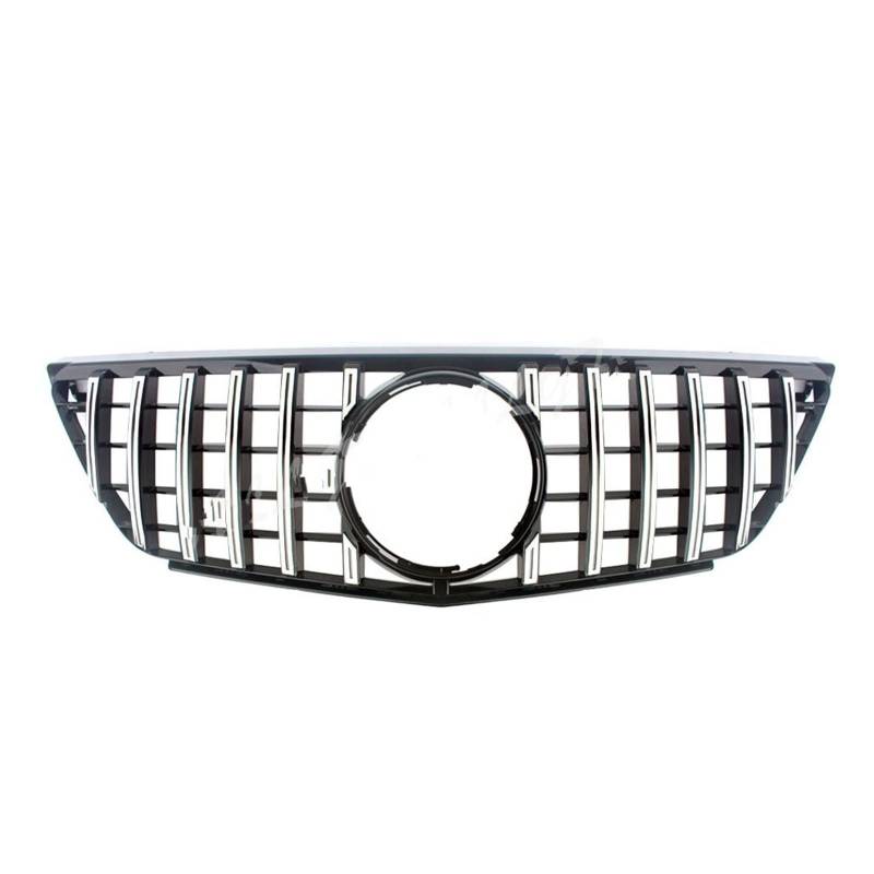 Center Hood Grille Vent Stoßstange Vorne Grill Für Benz B-Klasse B150 B160 B170 180 B200 W245 2009 2010 2011 Kühlergitter Auto Kühlergrill Frontgrill(GT Silver) von Bpjikxf