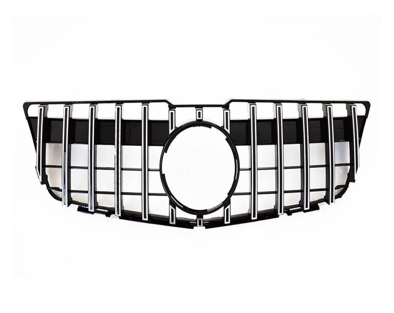 Facelift Sport Front Hood Grille Racing Stoßstange Grill Für Benz Für GLK X204 2008 2009 2010 2011 2012 2013 2014 2015 Außen Teil Kühlergitter Auto Kühlergrill Frontgrill(2008-2012 Silvery) von Bpjikxf
