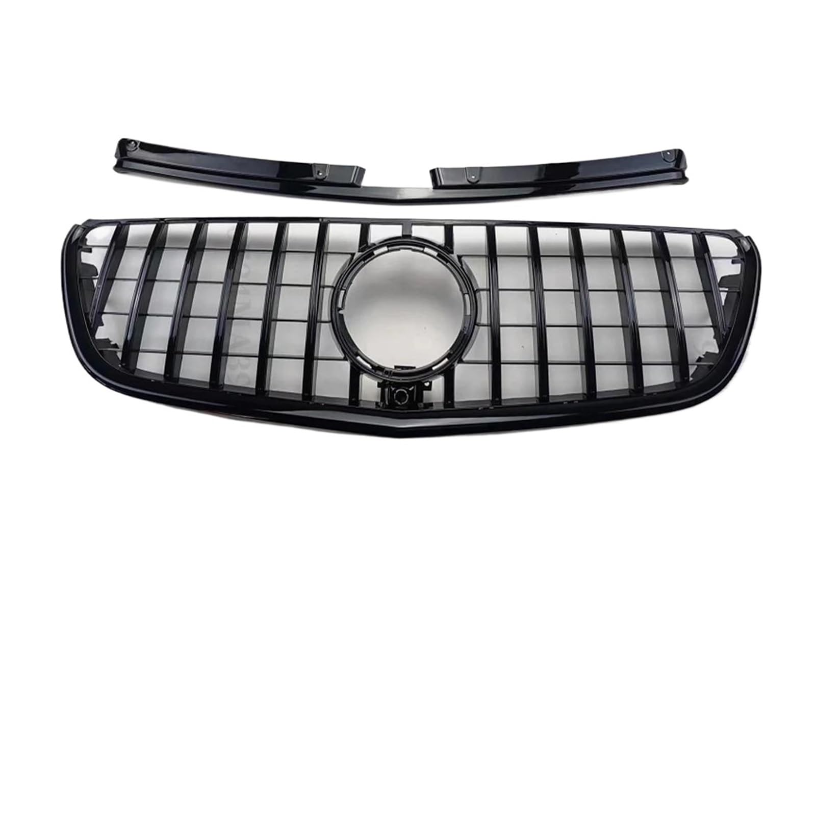 Front Kühlergrill Einlass Grill Für Benz Für Vito W447 2015 2016 2017 2018 2019 2020 2021 2022-2023 Zubehör Mitte Mesh Grid Kühlergitter Auto Kühlergrill Frontgrill(2015-2019 Black) von Bpjikxf