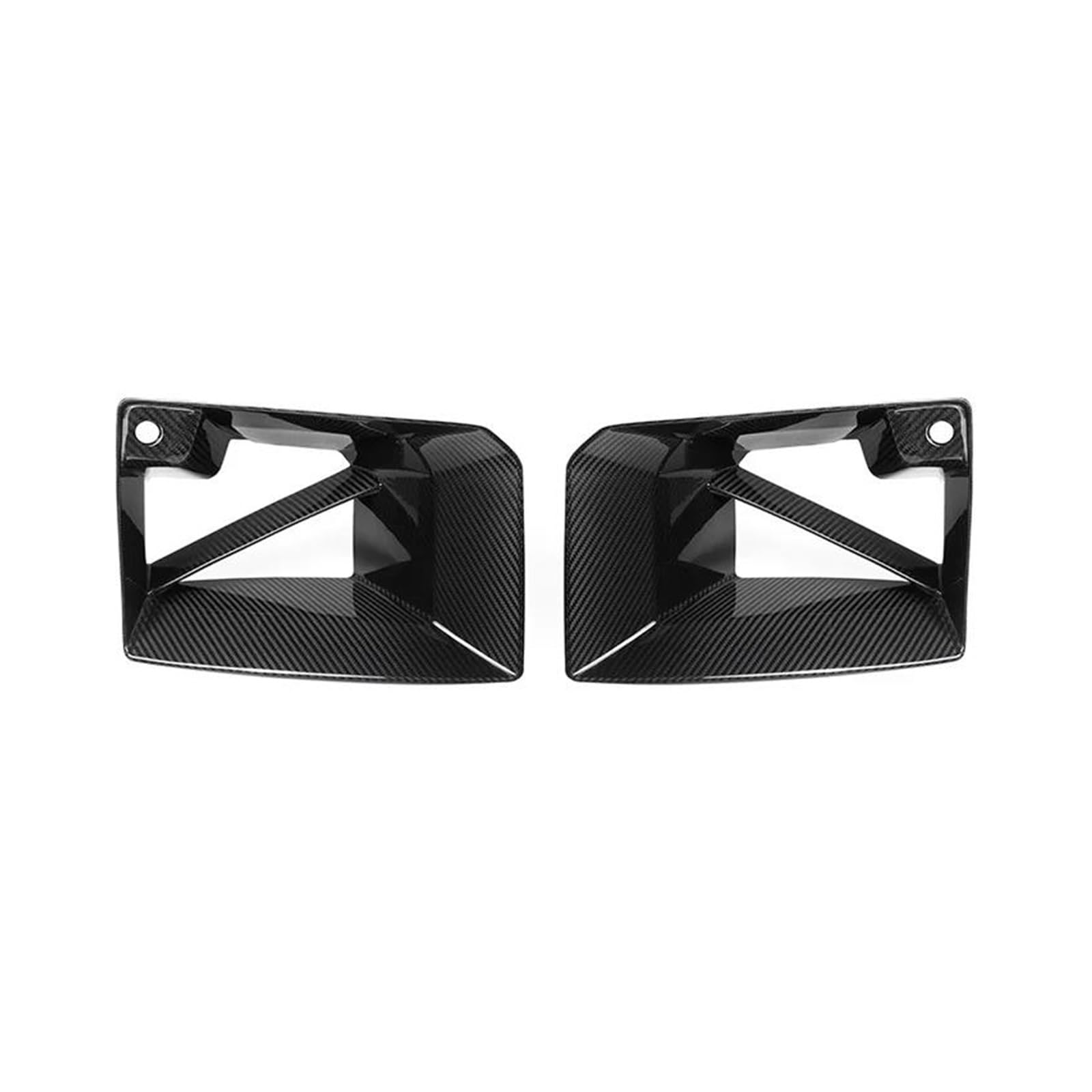 Front Stoßstange Air Vent Abdeckung Lufteinlass Für M2 G87 2023-IN MP-Stil Front Glanz Carbon Faser Echt Carbon Faser Kühlergitter Auto Kühlergrill Frontgrill von Bpjikxf