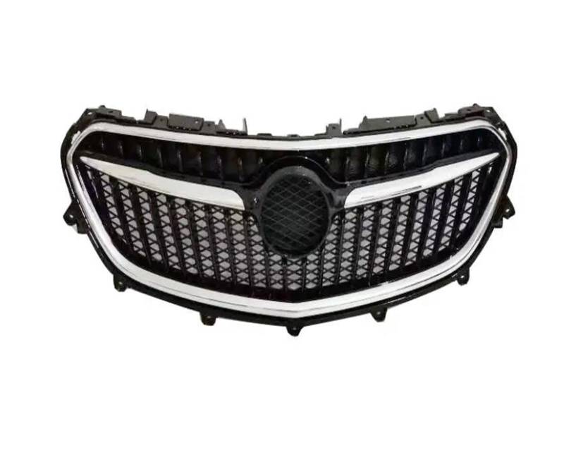 Front Upper Bumper Hood Kühlergrill Grille Neue Für Buick Für Encore 2017 2018 2019 2020 Chrom Kühlergitter Auto Kühlergrill Frontgrill von Bpjikxf