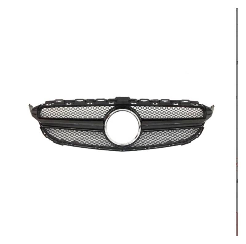 Frontgrill Für Benz C-Klasse W205 Sport-Renngrill Mit Kamera Für AMG Für GT Diamond 2014 2015 2016 2017 2018 Frontgrill Kühlergitter Auto Kühlergrill Frontgrill(Type 11) von Bpjikxf