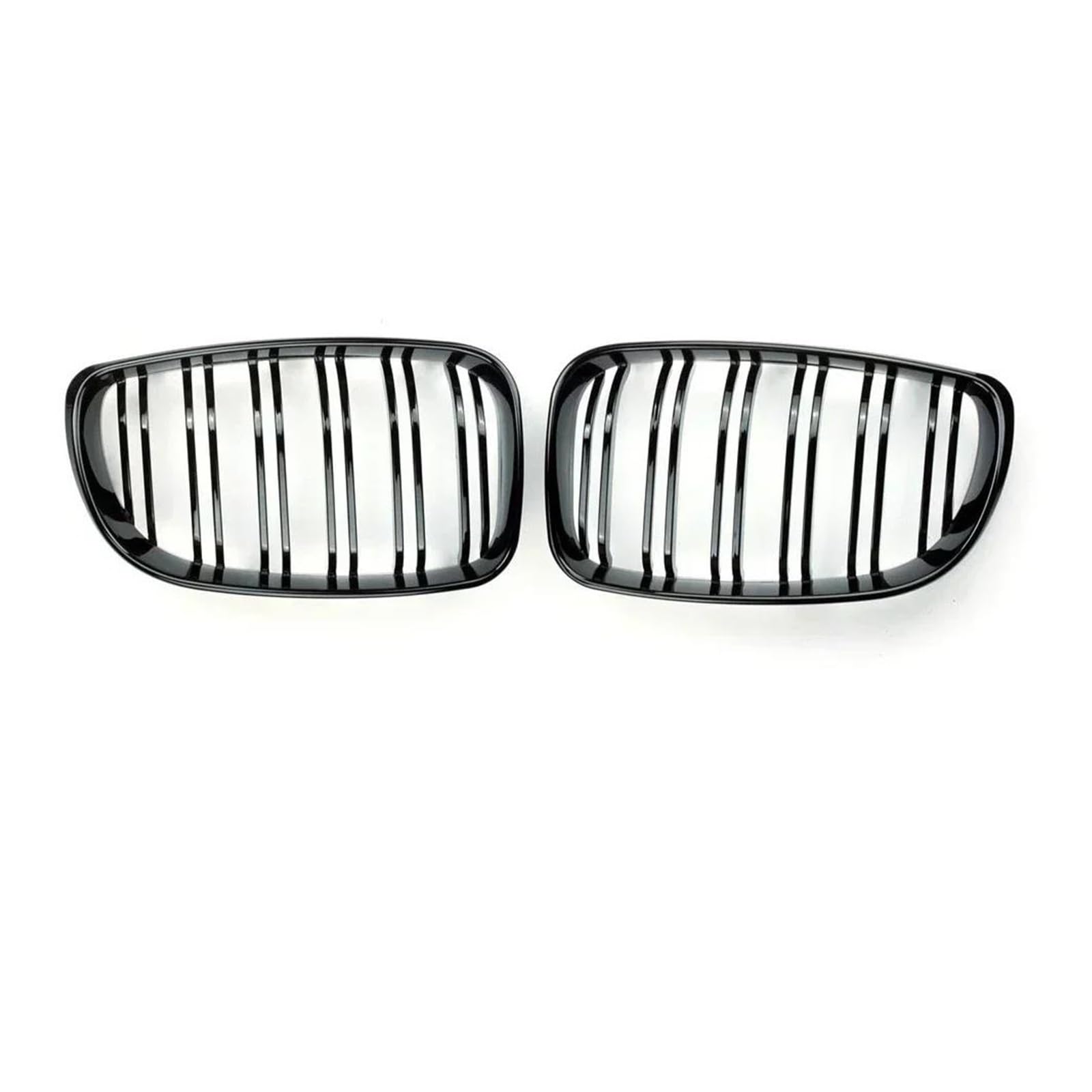 Für 1er E81 E87 2004-2008 2009 2010 2011 Grillabdeckung Vorderer Unterer Stoßfänger Nieren-Facelift-Kühlergrill 128I 130I 135I Schwarz Glänzend Kühlergitter Auto Kühlergrill Frontgrill(08-11) von Bpjikxf