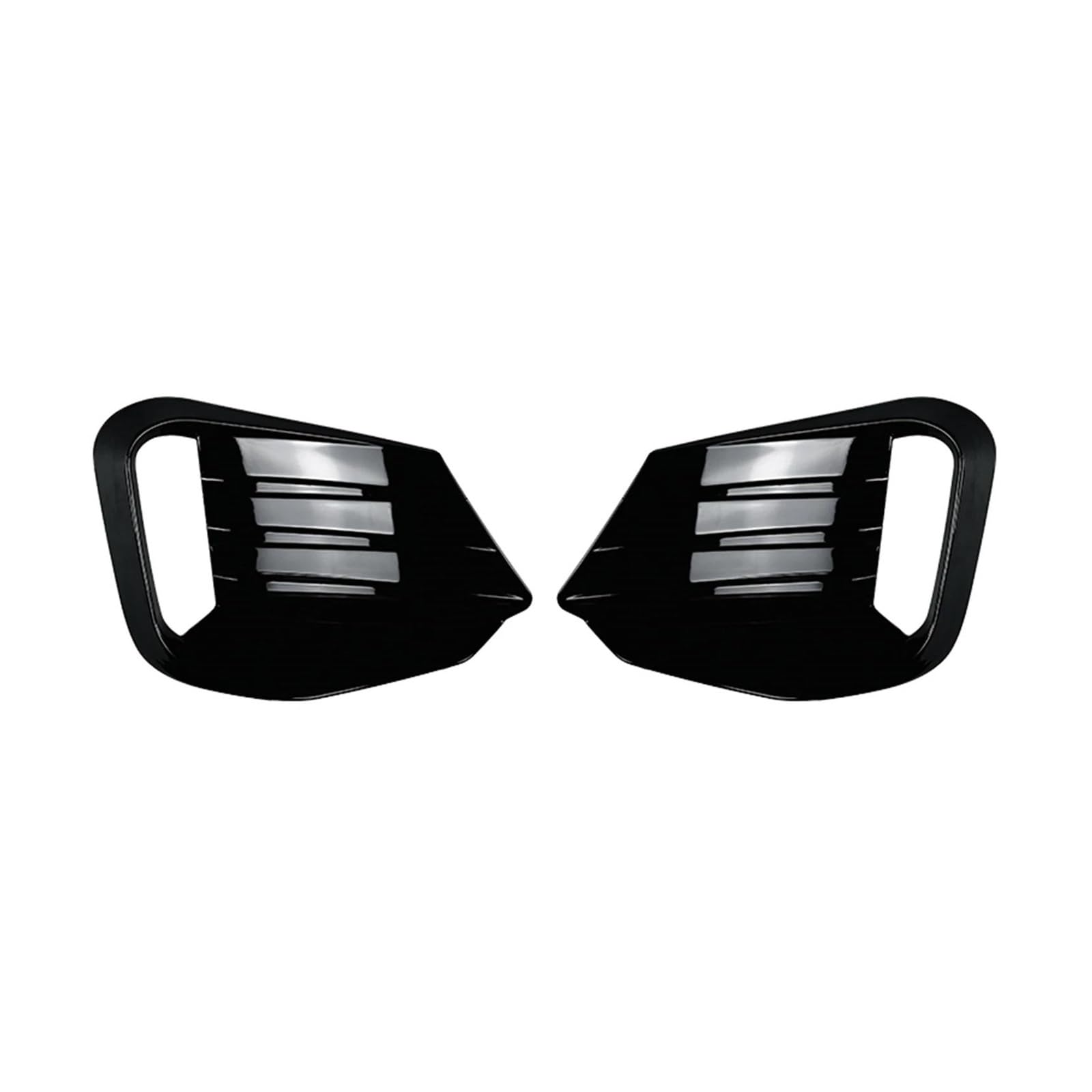 Für 3er G20 G21 Für LCI Für Sport 2023-2024 Frontstoßstange Seitliche Lüftungsschlitze Spoiler Grillabdeckung Verkleidung Kühlergitter Auto Kühlergrill Frontgrill(Glossy Black) von Bpjikxf