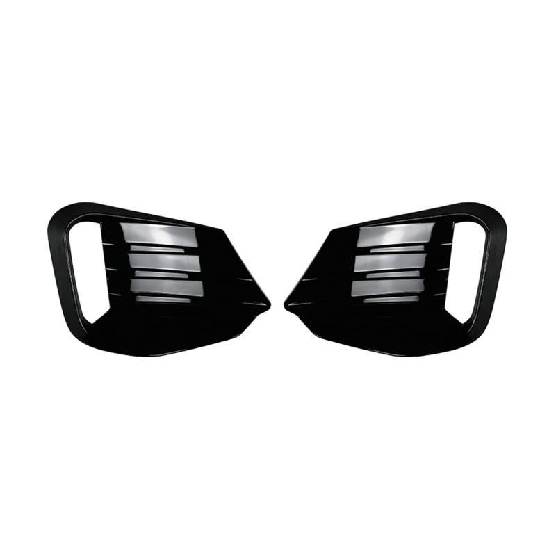 Für 3er G20 G21 Für LCI Für Sport 2023-2024 Frontstoßstange Seitliche Lüftungsschlitze Spoiler Grillabdeckung Verkleidung Kühlergitter Auto Kühlergrill Frontgrill(Glossy Black) von Bpjikxf