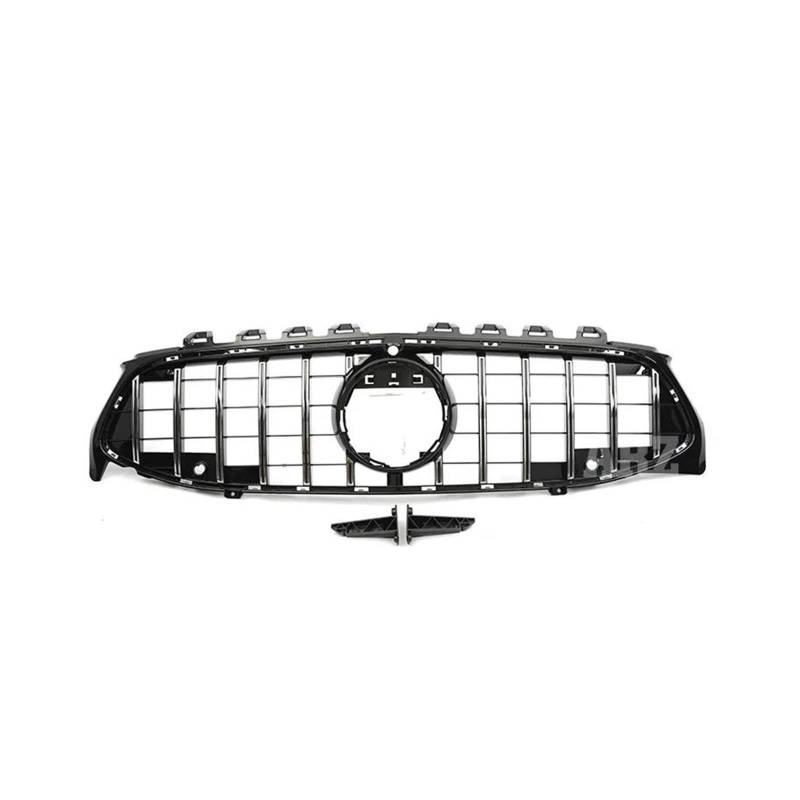 Für Benz Für CLA Für Coupé Limousine W118 X118 C118 180 260 2019-2020 2021 2022 GT Grill Grille Kühlergitter Auto Kühlergrill Frontgrill(Chrome with) von Bpjikxf