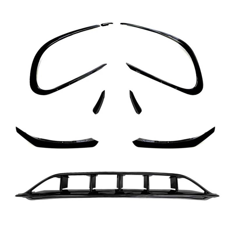 Für Benz Für CLA Klasse W117 C117 2016-2017 2018 2019 CLA200 CLA220 CLA250 Front Stoßstange Ansaugrahmen Air Vent Trim Grille Kühlergitter Auto Kühlergrill Frontgrill von Bpjikxf