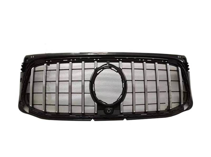 Für Benz Für GLB X247 W247 2019 2020 2021 2022 Für AMG Line GT Diamant-Einlassgitter Mesh-Trimm Sport Frontstoßstangengrill Kühlergitter Auto Kühlergrill Frontgrill(Sport Silvery) von Bpjikxf