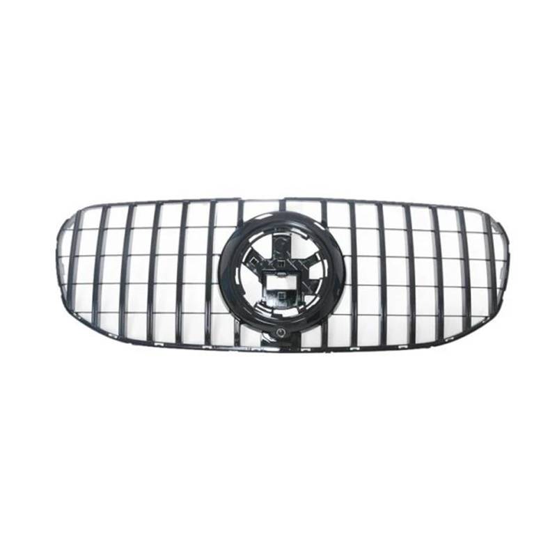 Für Benz Für GLS X167 W167 GLS400 GLS450 GLS500 Sport Kühlergrill Grill Stoßstange Kühler Für AMG Für GT Stil Schwarz Kühlergitter Auto Kühlergrill Frontgrill(Silber) von Bpjikxf