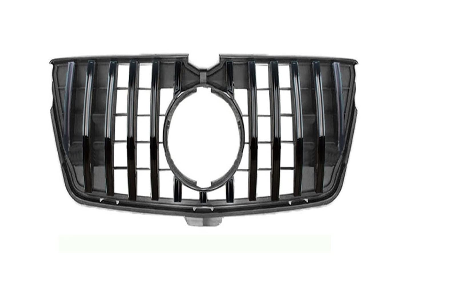 Für Benz GL-Klasse X164 2007 2008 2009 2010 2011 2012 Auto Vorderen Stoßfänger Racing Grill Billet Grille Abdeckung Kühlergitter Auto Kühlergrill Frontgrill(Three Fins 2007-2012-2) von Bpjikxf