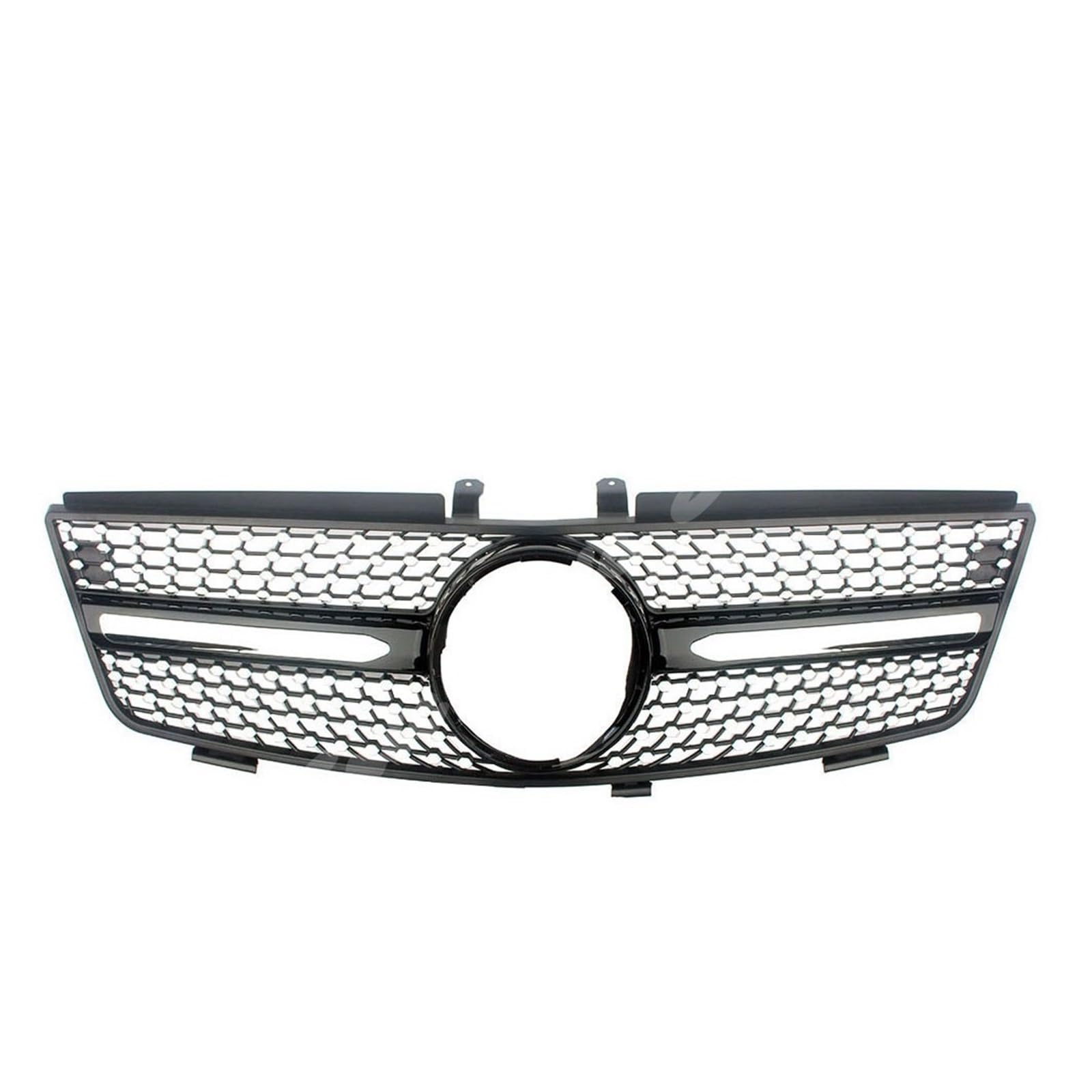 Für Benz W164 ML-Klasse Auto Front Racing Oberen Stoßfänger Gitter ML280 ML320 ML350 ML420 ML500 2005 2006-2008 2009-2011 Kühlergitter Auto Kühlergrill Frontgrill(2006-2008-a) von Bpjikxf