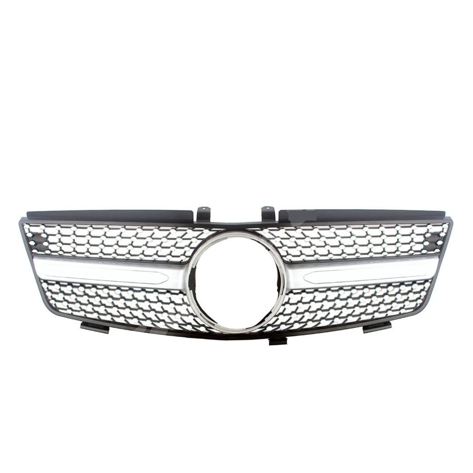 Für Benz W164 ML-Klasse Auto Front Racing Oberen Stoßfänger Gitter ML280 ML320 ML350 ML420 ML500 2005 2006-2008 2009-2011 Kühlergitter Auto Kühlergrill Frontgrill(2006-2008-b) von Bpjikxf
