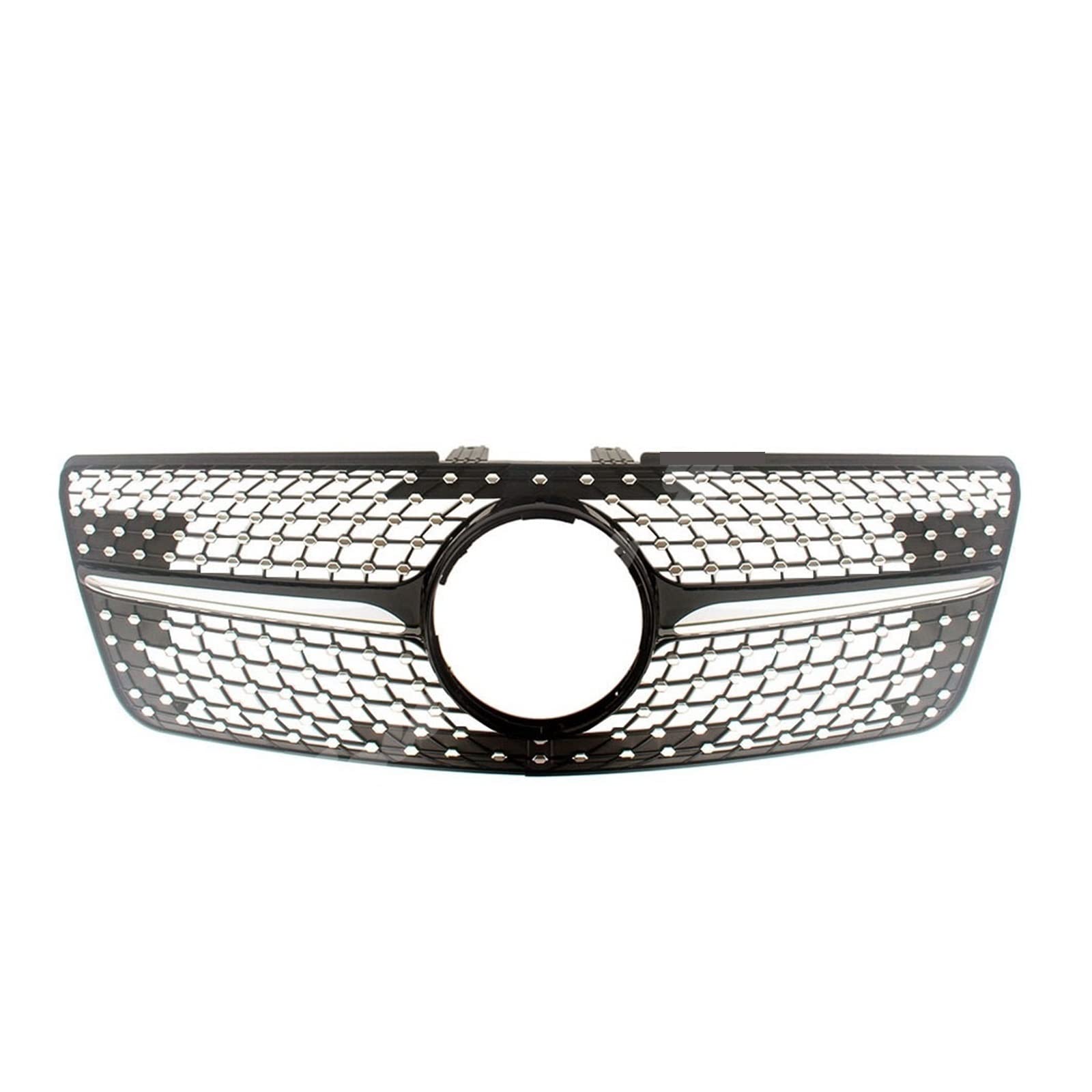 Für Benz W164 ML-Klasse Auto Front Racing Oberen Stoßfänger Gitter ML280 ML320 ML350 ML420 ML500 2005 2006-2008 2009-2011 Kühlergitter Auto Kühlergrill Frontgrill(2009-2011-e) von Bpjikxf