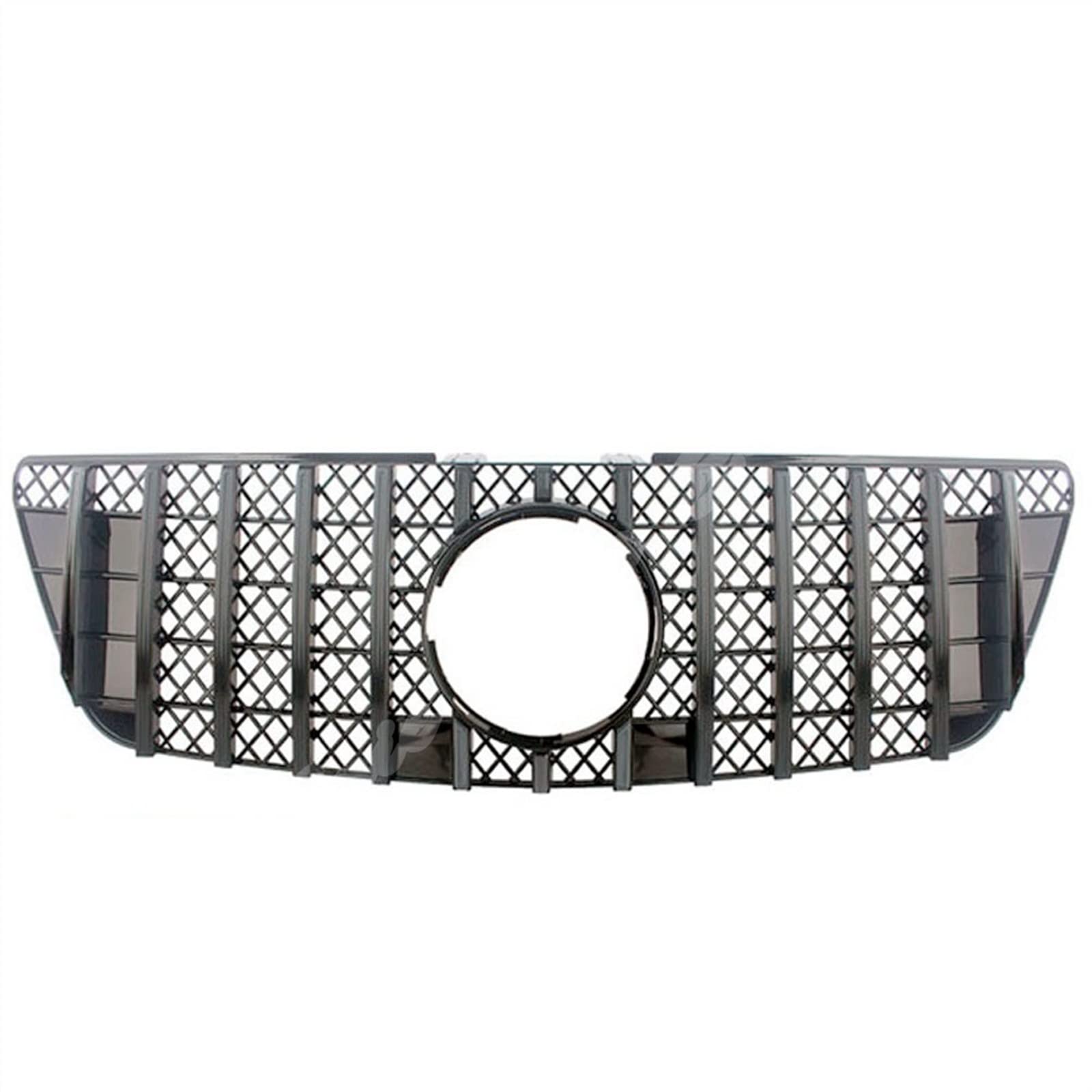 Für Benz W164 ML-Klasse ML280 ML320 ML350 ML420 ML500 2005 2006 2007 2008 2009 2010 2011 Auto Vorne Racing Oberen Stoßfänger Gitter Kühlergitter Auto Kühlergrill Frontgrill(Black,B_2009-2011) von Bpjikxf