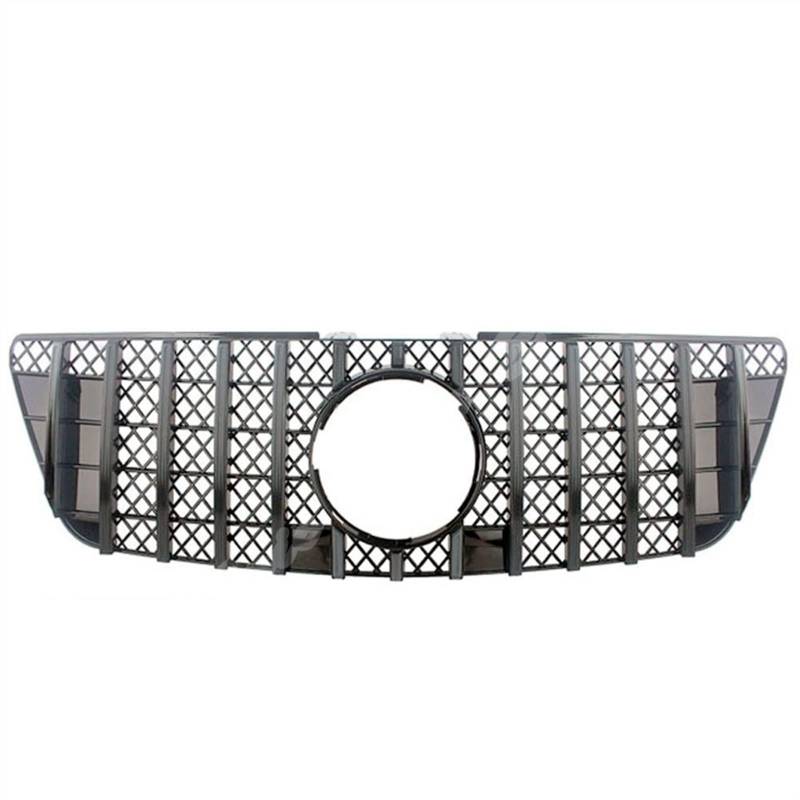 Für Benz W164 ML-Klasse ML280 ML320 ML350 ML420 ML500 2005 2006 2007 2008 2009 2010 2011 Auto Vorne Racing Oberen Stoßfänger Gitter Kühlergitter Auto Kühlergrill Frontgrill(Black,B_2009-2011) von Bpjikxf