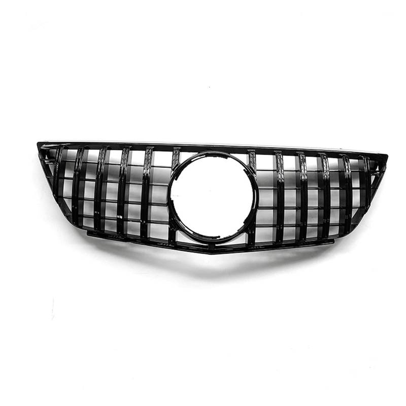 Für Benz W245 B Klasse B160 B180 B200 2008 2009 2010 2011 Kühlergrill Racing Grill Mesh Stoßstange Haube Gitter GT Stil Kühlergitter Auto Kühlergrill Frontgrill(Schwarz) von Bpjikxf