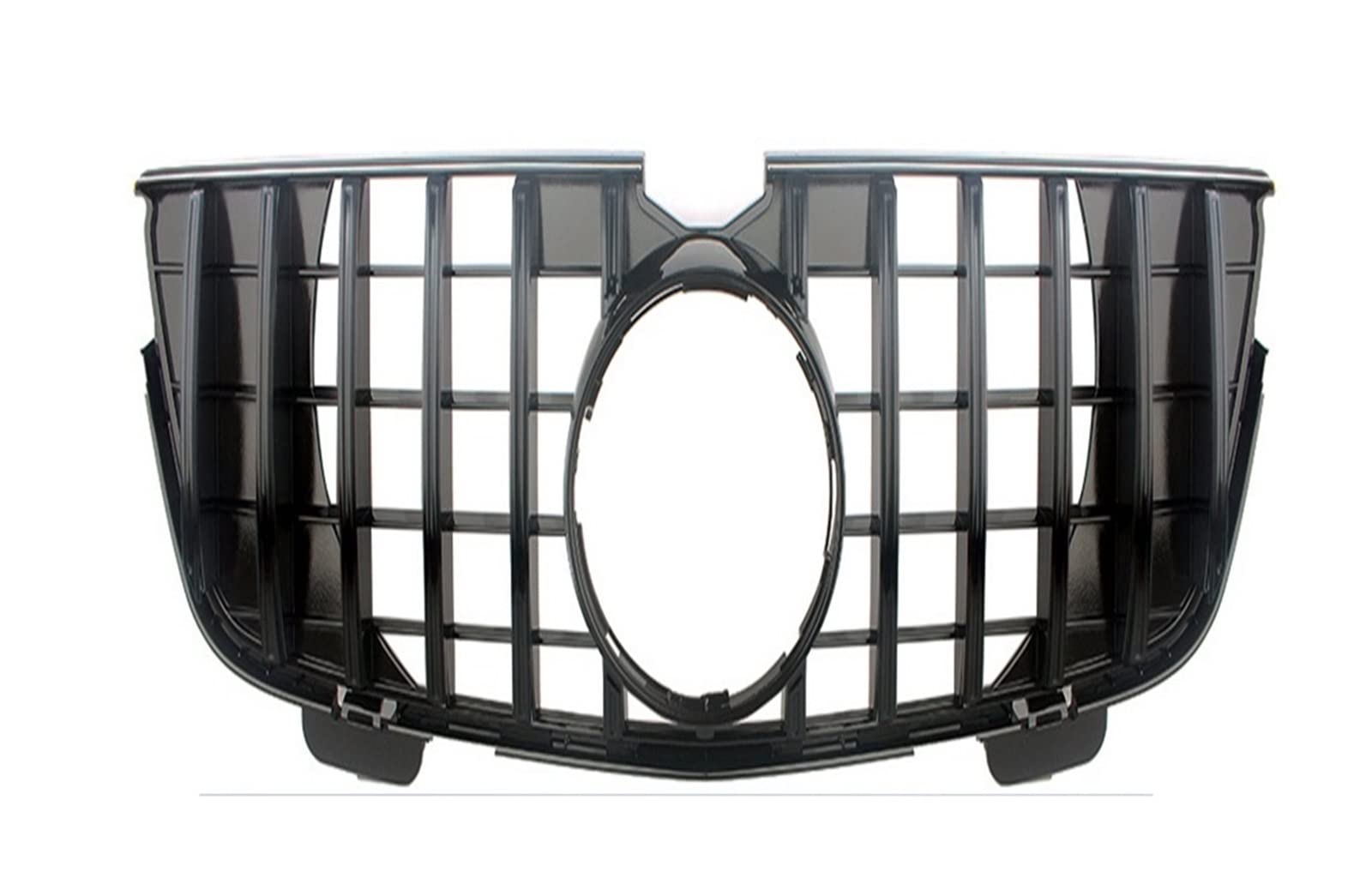 Für Benz X164 GL-Klasse 2007 2008 2009 2010 2011 2012 Auto Vorderen Stoßfänger Racing Grill Billet Grille Abdeckung Kühlergitter Auto Kühlergrill Frontgrill(2007-2009 Two Fins-d) von Bpjikxf