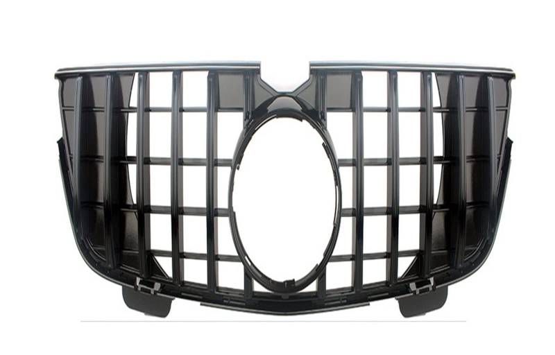 Für Benz X164 GL-Klasse 2007 2008 2009 2010 2011 2012 Auto Vorderen Stoßfänger Racing Grill Billet Grille Abdeckung Kühlergitter Auto Kühlergrill Frontgrill(2007-2009 Two Fins-d) von Bpjikxf