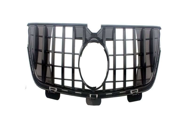 Für Benz X164 GL-Klasse 2007 2008 2009 2010 2011 2012 Auto Vorderen Stoßfänger Racing Grill Billet Grille Abdeckung Kühlergitter Auto Kühlergrill Frontgrill(2010-2012 Two Fins-k) von Bpjikxf