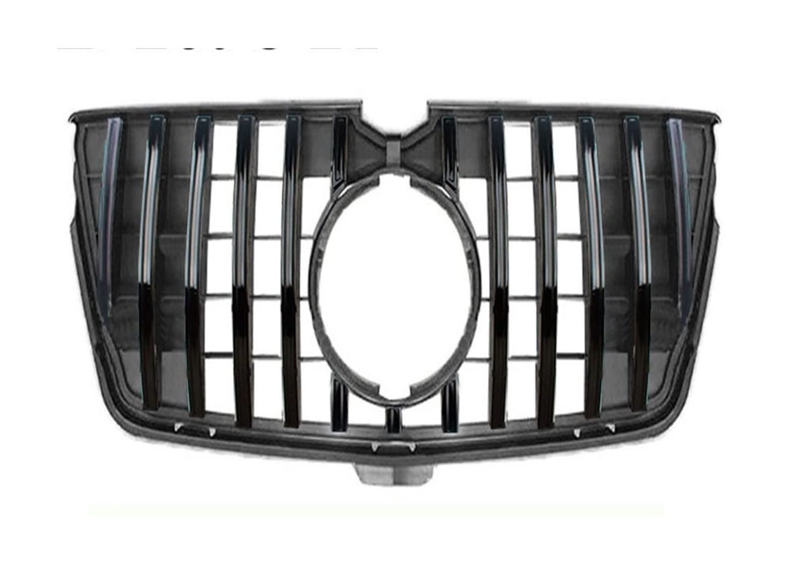 Für Benz X164 GL-Klasse 2007 2008 2009 2010 2011 2012 Auto Vorderen Stoßfänger Racing Grill Billet Grille Abdeckung Kühlergitter Auto Kühlergrill Frontgrill(Three Fins 2007-2012-b) von Bpjikxf
