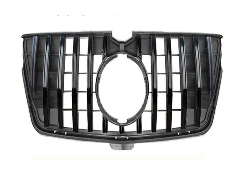 Für Benz X164 GL-Klasse 2007 2008 2009 2010 2011 2012 Auto Vorderen Stoßfänger Racing Grill Billet Grille Abdeckung Kühlergitter Auto Kühlergrill Frontgrill(Three Fins 2007-2012-b) von Bpjikxf