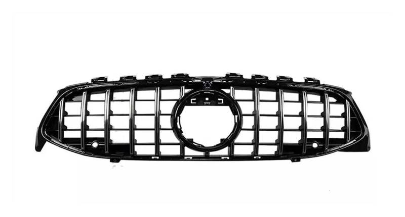 Für GT Frontgrill Grill Facelift Für Benz Für CLA 2019-2020 2021 2022 C118 W118 180 200 250 260 220 Tuning Zubehör Kühlergitter Auto Kühlergrill Frontgrill(Silvery) von Bpjikxf