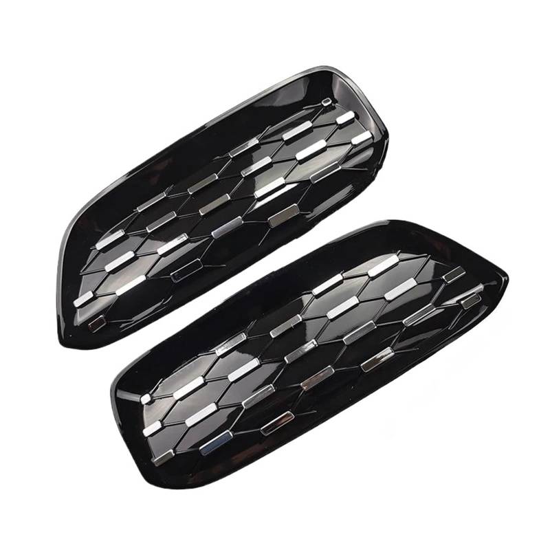 Für I3 I01 2013-2014 2015 2016 2017 2018 2019 2020 2021 Auto Front Stoßfänger Kühlergrill Niere Racing Grill Gitter Körper Kit Silber ABS Kühlergitter Auto Kühlergrill Frontgrill von Bpjikxf
