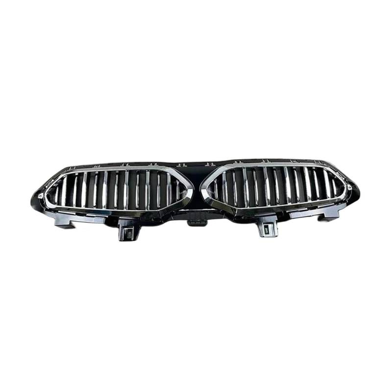 Für KIA Für Cerato 2020 2021 2022 2023 Kühlergrill ABS Auto Sportgrill Auto Außenverkleidung Teile Front Racing Grille Geeignet Kühlergitter Auto Kühlergrill Frontgrill(Silver Black) von Bpjikxf