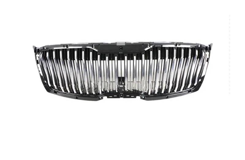 Für Kia Für Sorento 2018-2019 2020 2021 Frontgrill Kühlergrill Rahmenverkleidung Auto Styling Grille Dekorieren Abs Schwarz/Galvanisieren Silber Kühlergitter Auto Kühlergrill Frontgrill(Silber) von Bpjikxf