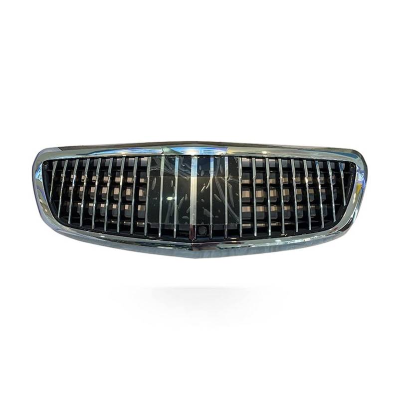 Für Maybach Style Grill Für Benz V Klasse V250 V260 2017 2018 2019 2020 2021 2022 Front Kühlergrills Chrom Splitter Zubehör Kühlergitter Auto Kühlergrill Frontgrill(2016-2020) von Bpjikxf