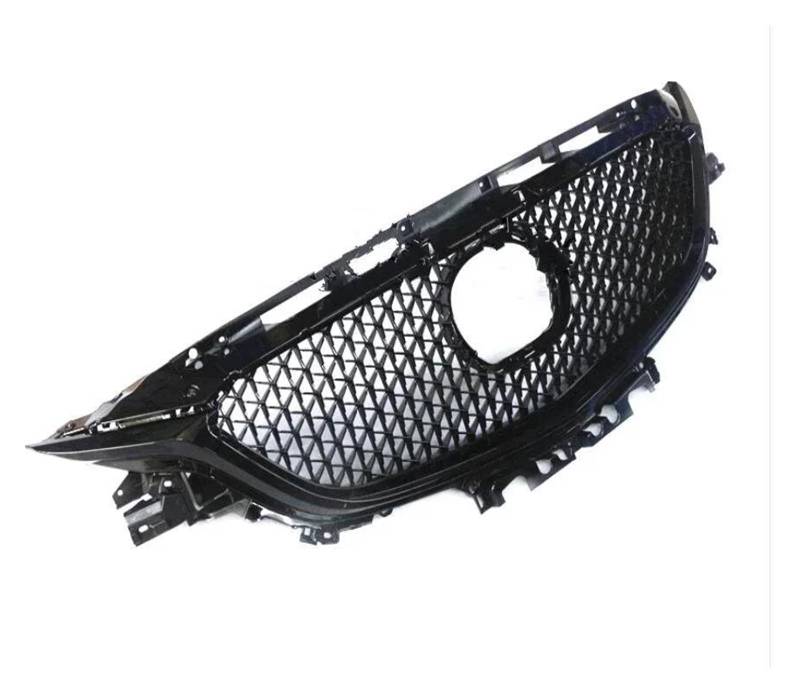 Für Mazda 6 Für Atenza 2017 2018 Kühlergrill Für Mazda6 Ersatz Auto Oberen Stoßfänger Haube Mesh Center Body Kit Gitter Gitter Grill Kühlergitter Auto Kühlergrill Frontgrill von Bpjikxf