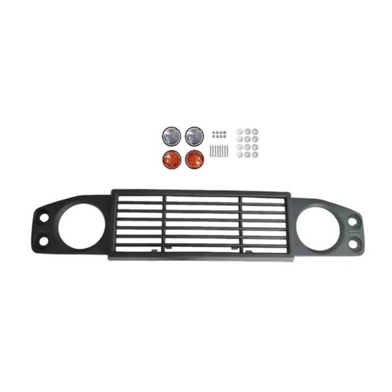 Für Suzuki Für Jimny JB64 Für Sierra JB74W 2019 2023 Auto Kühlergrill ABS Racing Grill Zubehör Kühlergitter Auto Kühlergrill Frontgrill von Bpjikxf