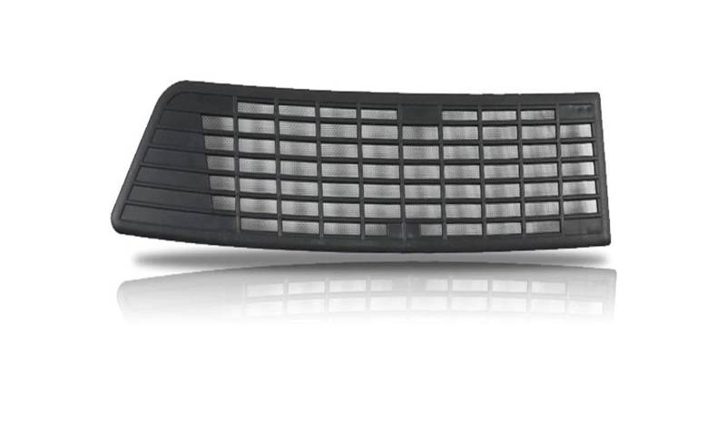 Für Tesla Für Modell 3 Für Highland 2024 Frontstoßstangengrill Mesh Lufteinlass Vent Abdeckung Grille Guards Protector Net Zubehör Kühlergitter Auto Kühlergrill Frontgrill(Hood air Inlet) von Bpjikxf