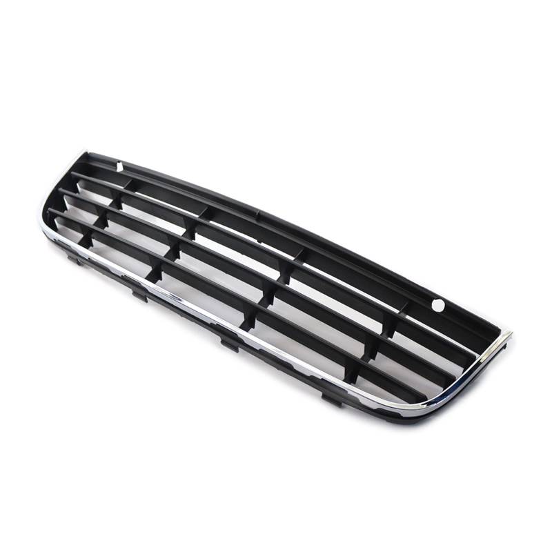 Für VW Für Jetta MK5 2005 2006 2007 2008 2009 2010 1K0853677C ABS Kunststoff Auto Vorderen Stoßfänger Unteren Mitte Grille Mit Chrom Rahmen Kühlergitter Auto Kühlergrill Frontgrill von Bpjikxf