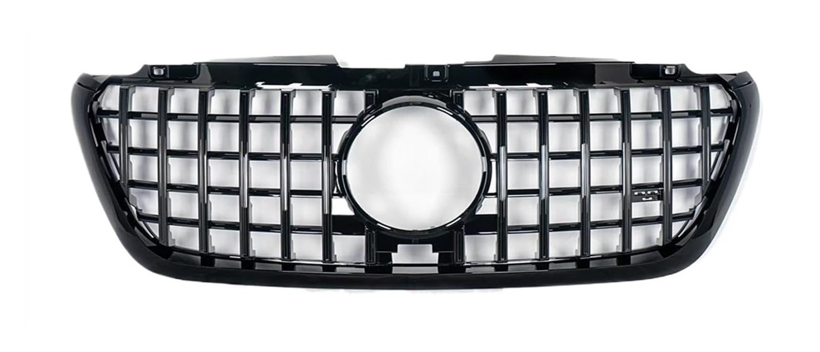 Für W907 Für GT Style Für Benz Für Sprinter W907 Universalversion Kühlergrill 2019+ Frontstoßstangengrill Kühlergitter Auto Kühlergrill Frontgrill(Schwarz) von Bpjikxf