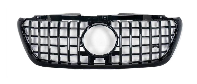 Für W907 Für GT Style Für Benz Für Sprinter W907 Universalversion Kühlergrill 2019+ Frontstoßstangengrill Kühlergitter Auto Kühlergrill Frontgrill(Schwarz) von Bpjikxf